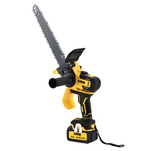 2025 New Series 12″ Brushless Cordless Handheld 20V Battery Powered Chain Saw