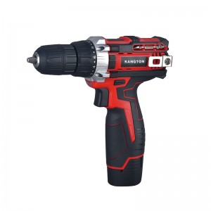 CD5801 Cordless Drill Driver 12V Power Drill 25Nm 3/8 ″ Keyless Chuck, Variable Speed ​​& Built-in LED Electric Screw Driver for Drill Wall, Njerwa, Wood, Metal