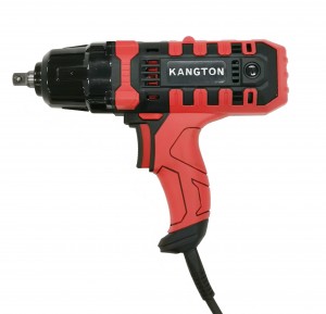 KANGTON Electric Impact Wrench, 1/2 Inch ine Hog Ring Anvil, Heavy Duty Corded 520Nm Max Torque KT520