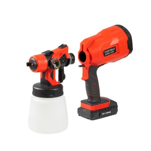 Pistola a spruzzo di pittura, pistola a spruzzo elettrica senza filu aghjurnata da 800 ML, regolabile, faciule da spruzzare, adatta per mobili, soffitti, recinzioni, pareti, artigianato-SG3338