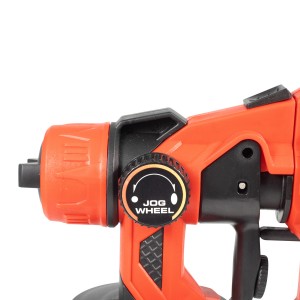 Pistola a spruzzo di pittura, pistola a spruzzo elettrica senza filu aghjurnata da 800 ML, regolabile, faciule da spruzzare, adatta per mobili, soffitti, recinzioni, pareti, artigianato-SG3338