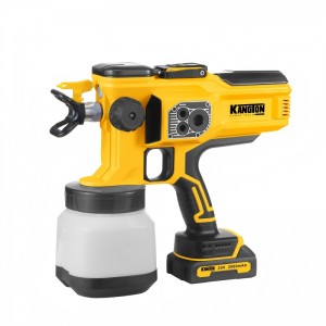 2025 New Airless Cordless High Pressure Airless Paint Sprayer Electric DIY Paint Spray Gun with LED