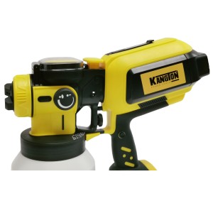 20V New Cordless HVLP Spray Gun Paint Sprayer with LED for Furniture, Cabinets, Fences, Decks, Walls, DIY Projects