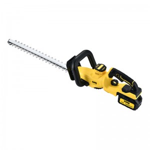 Cordless Hedge Trimmer With Double Sided Blade Portable Electric Cutter Lawn Garden Fence Mower