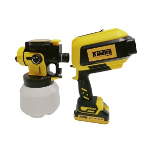 20V New Cordless HVLP Spray Gun Paint Sprayer with LED for Furniture, Cabinets, Fences, Decks, Walls, DIY Projects