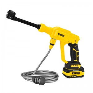 High Quality Portable Wireless Cordless High Pressure Rechargeable Car Washer Gun Cleaning Machine