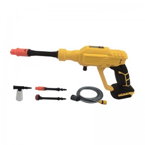 High Quality Portable Wireless Cordless High Pressure Rechargeable Car Washer Gun Cleaning Machine