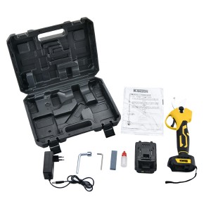 25mm Cordless Brushless Electric Pruning Shears Battery Powered Cordless Pruners for Brunches and Garden