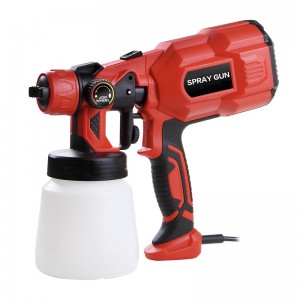 កាំភ្លើងបាញ់ថ្នាំ 600W HVLP Spray Gun, Electri...